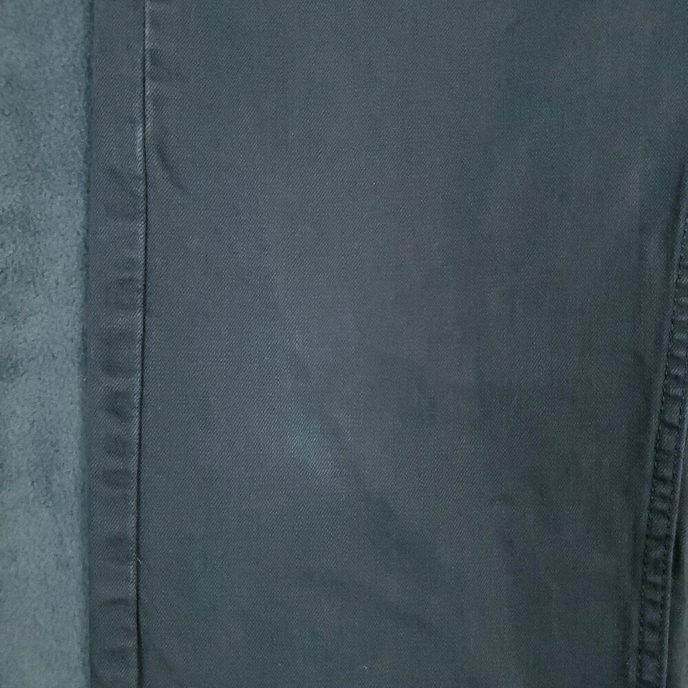 Levis 505 Jeans Mens 32x28.5 Black Straight Leg Zip Fly Denim Pants Casual - Picture 8 of 15